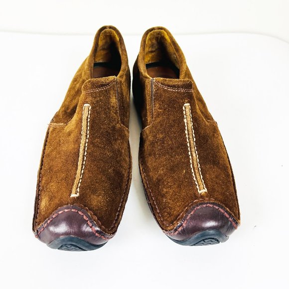 HS Trask & Co Suede Slip Ons 9N - Picture 3 of 6
